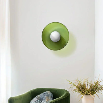 Elegant Dual-Mount Light Fixture with Glass Globe Design
