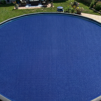 16 Mil PE Thermal Bubble Blanket for 18 ft Round Solar Pool