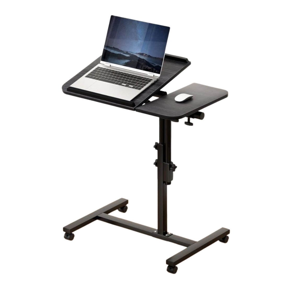 Adjustable Mobile Laptop Desk on Wheels