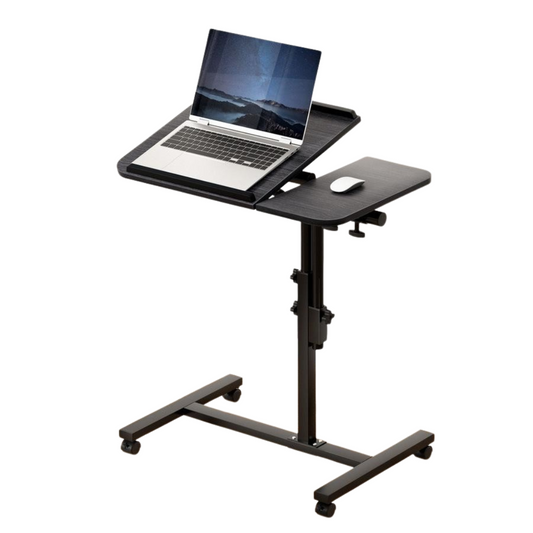 Adjustable Mobile Laptop Desk on Wheels