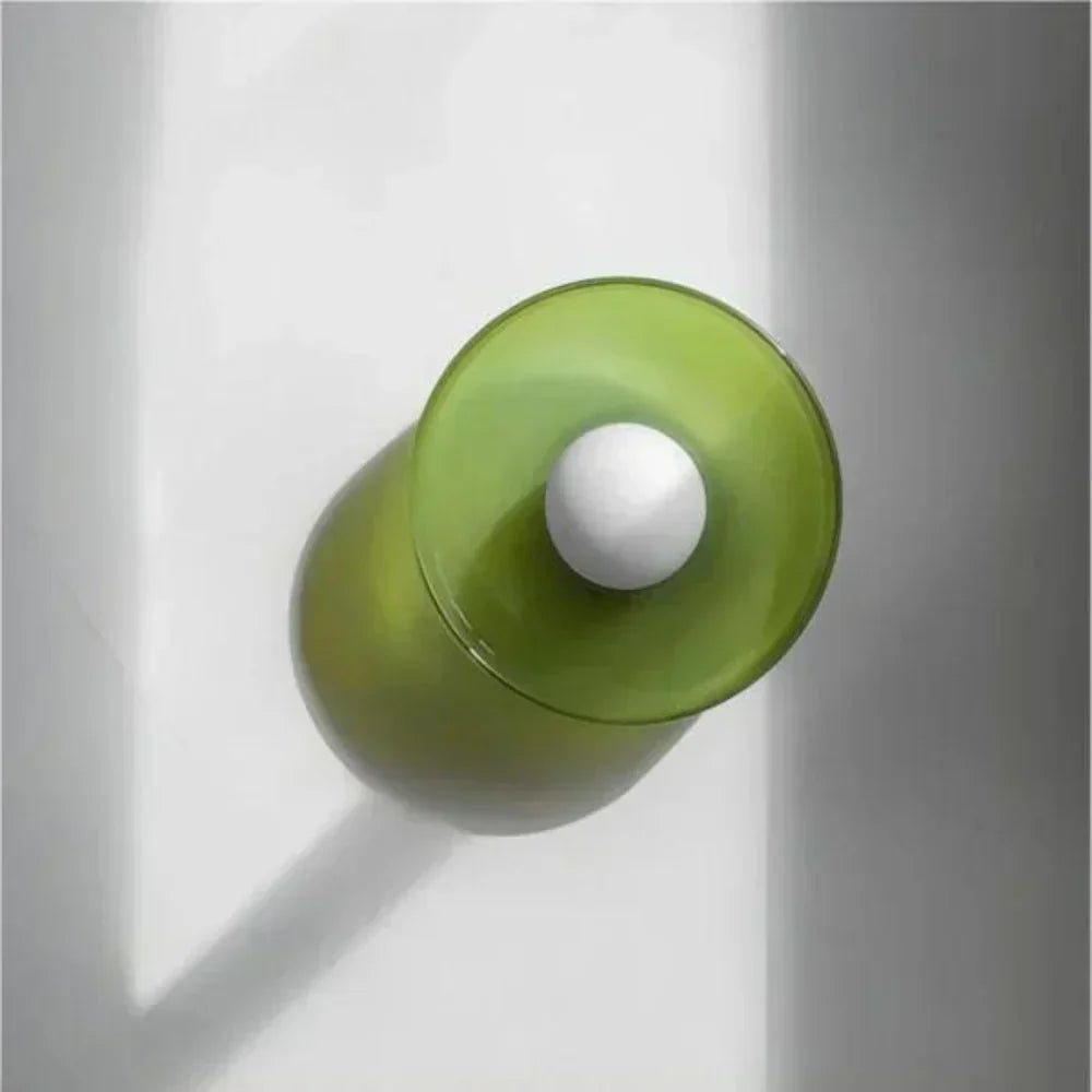 Elegant Dual-Mount Light Fixture with Glass Globe Design