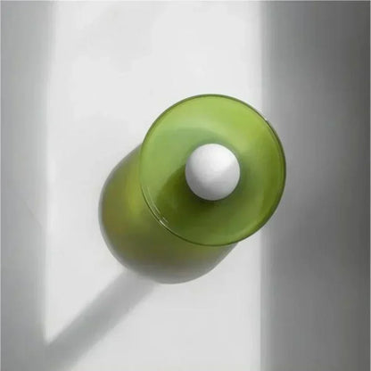 Elegant Dual-Mount Light Fixture with Glass Globe Design
