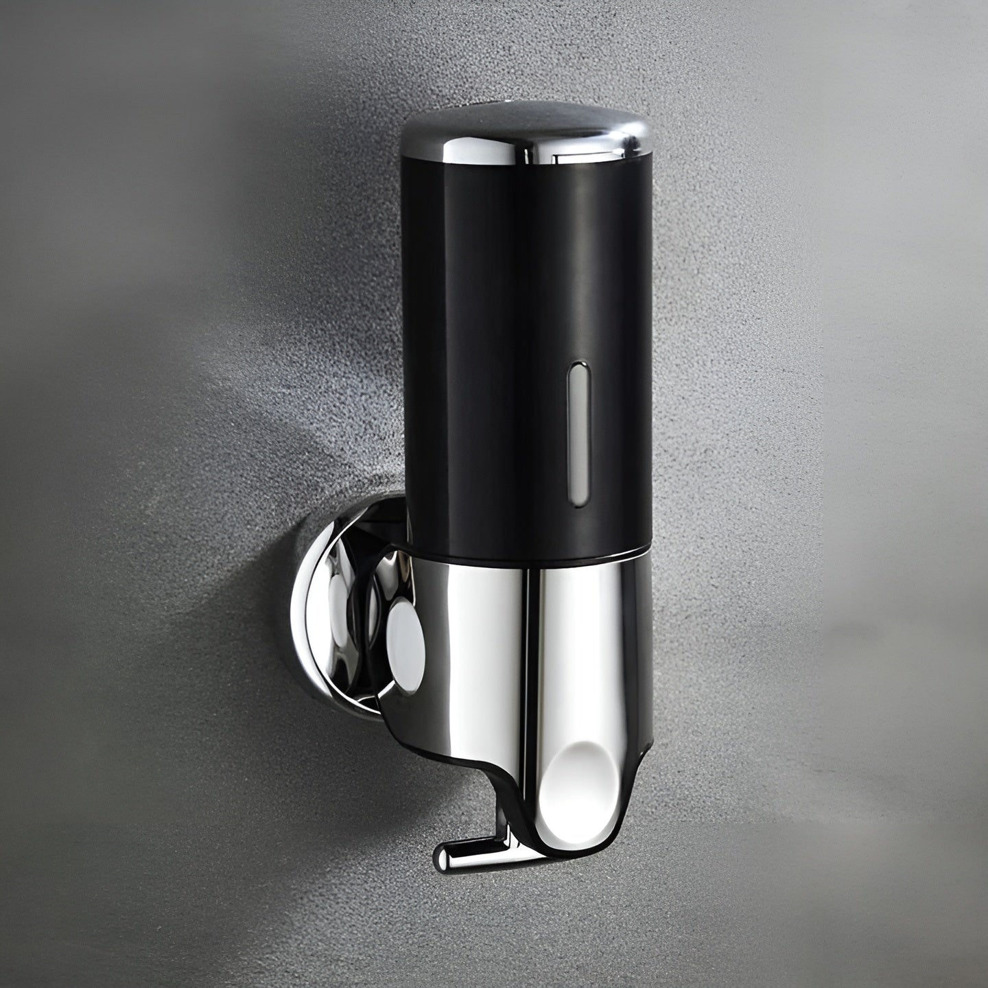 Sleek Marble-Style Wall Soap Dispenser for Effortless Use