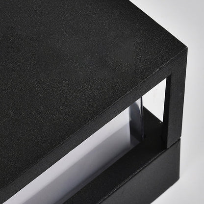 Sleek Outdoor LED Lantern – Weatherproof Aluminum Structure