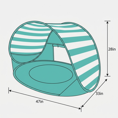 Children's Beach Shelter for Sun Protection