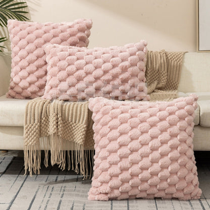 Soft Weave 3D Cushion Cover – Cozy Elegance for Your Home