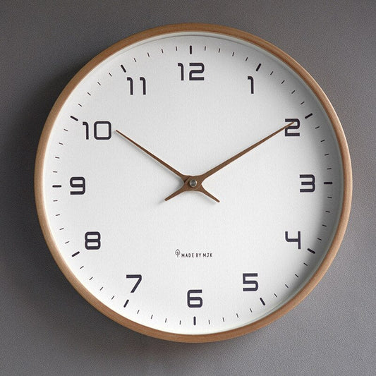 Tranquil Essence Wall Clock – Elegant Wood Design