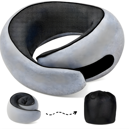 Neck Pillow for Travel with Memory Foam Comfort