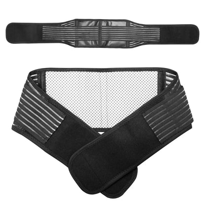 Waist Support Belt with Magnetic Self-Heating Features