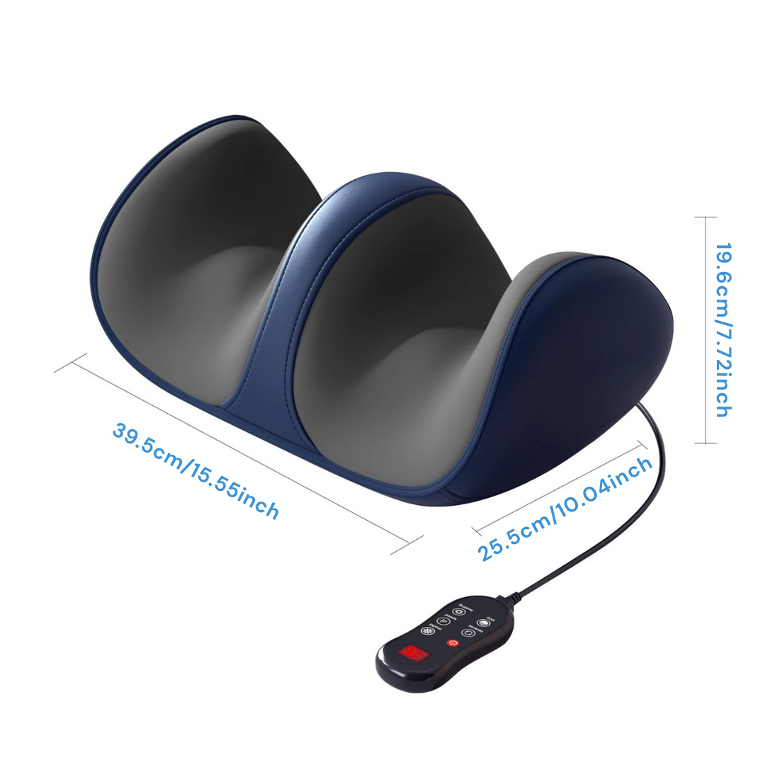 Heat-Enhanced Shiatsu Foot Massage Device