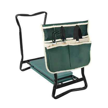 Kneeling Pad and Seat for Gardening with Storage Pocket
