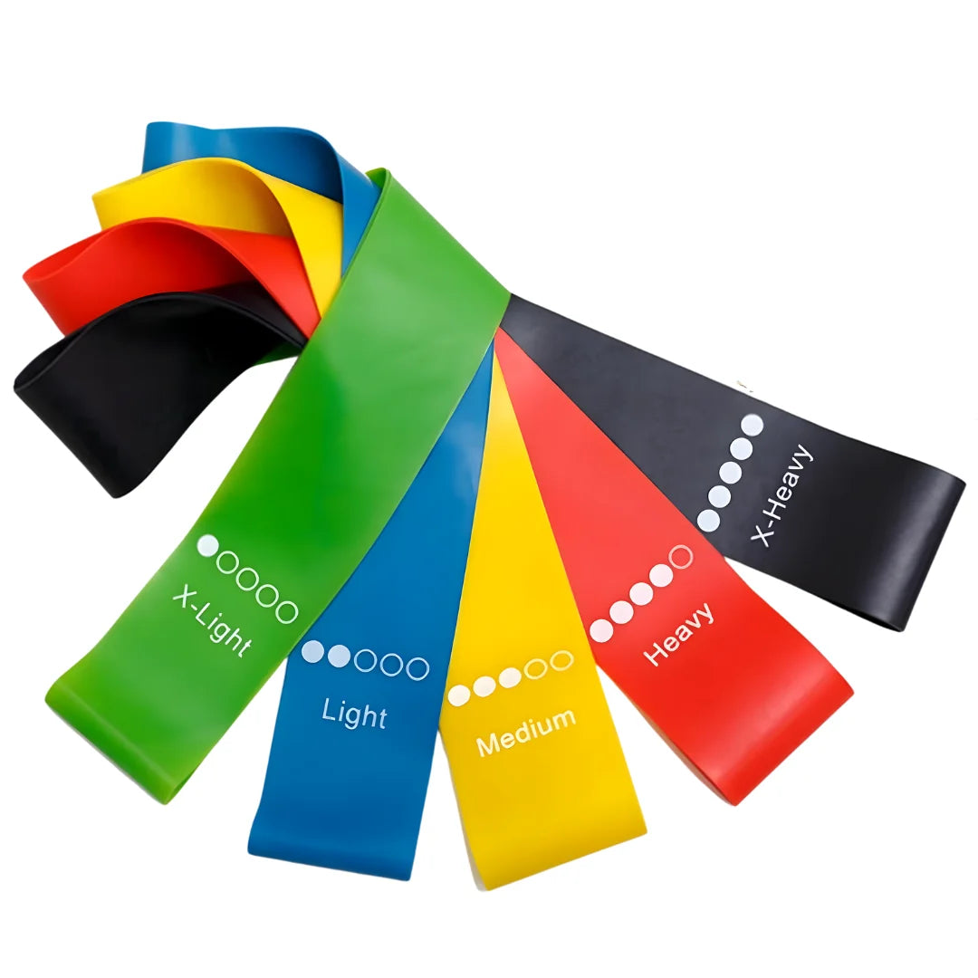 Set of Resistance Bands Made from TPE