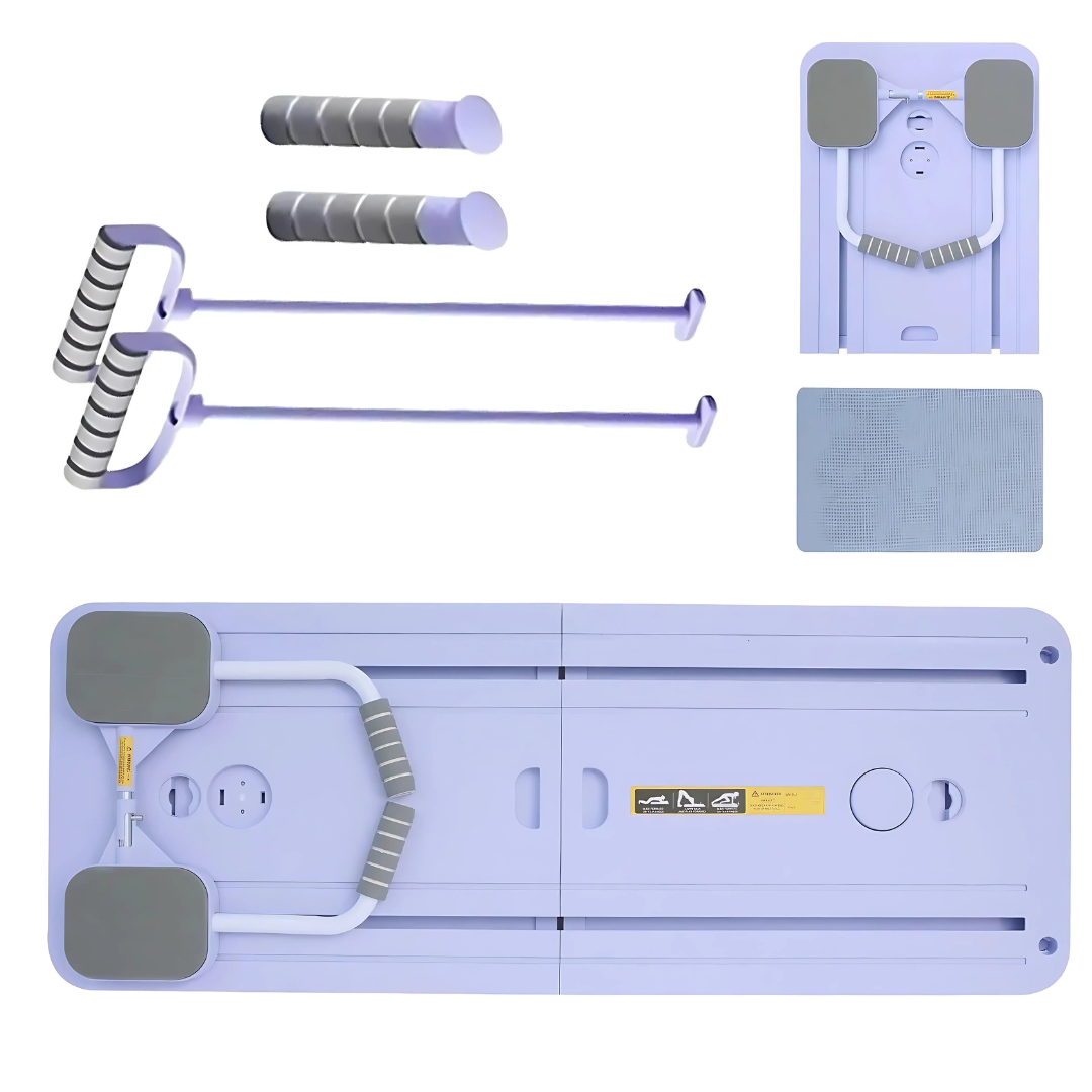 Compact Pilates Training Board for Home Fitness Sessions