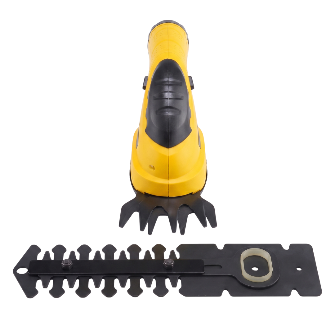 Cordless 2-in-1 Handheld Grass Shear and Hedge Trimmer for Shrubs