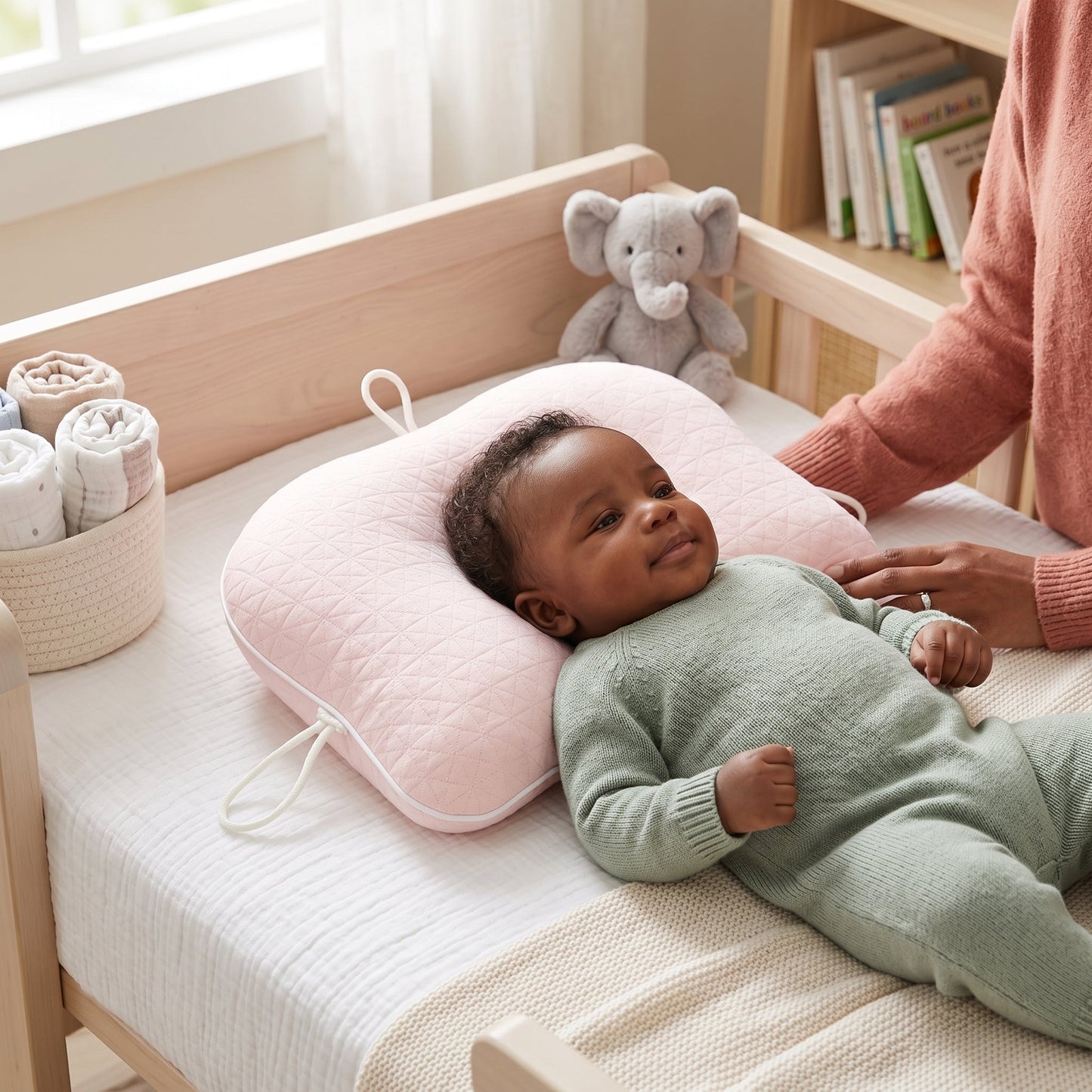 Support Pillow for Infants - Twinkling Star Design