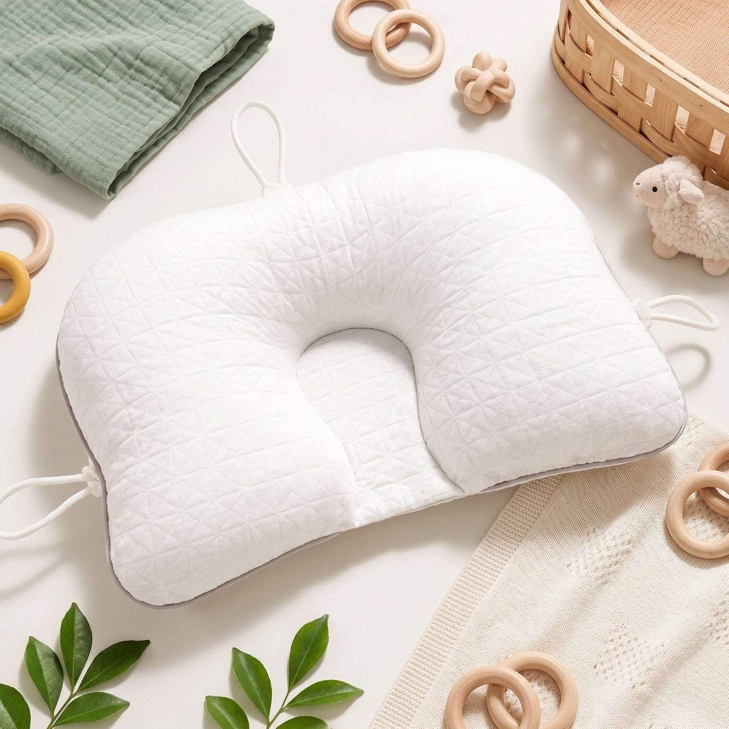 Support Pillow for Infants - Twinkling Star Design