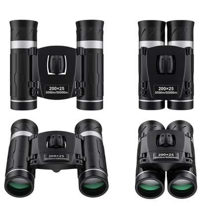 Compact 25mm Zoom Binoculars for Adults and Children - Travel Friendly