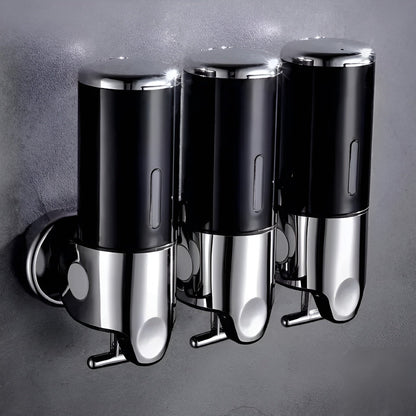 Sleek Marble-Style Wall Soap Dispenser for Effortless Use