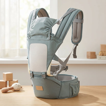 Baby Carrier with Multiple Carrying Options