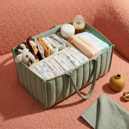 Nursing Essentials Organizer for Baby Nursery