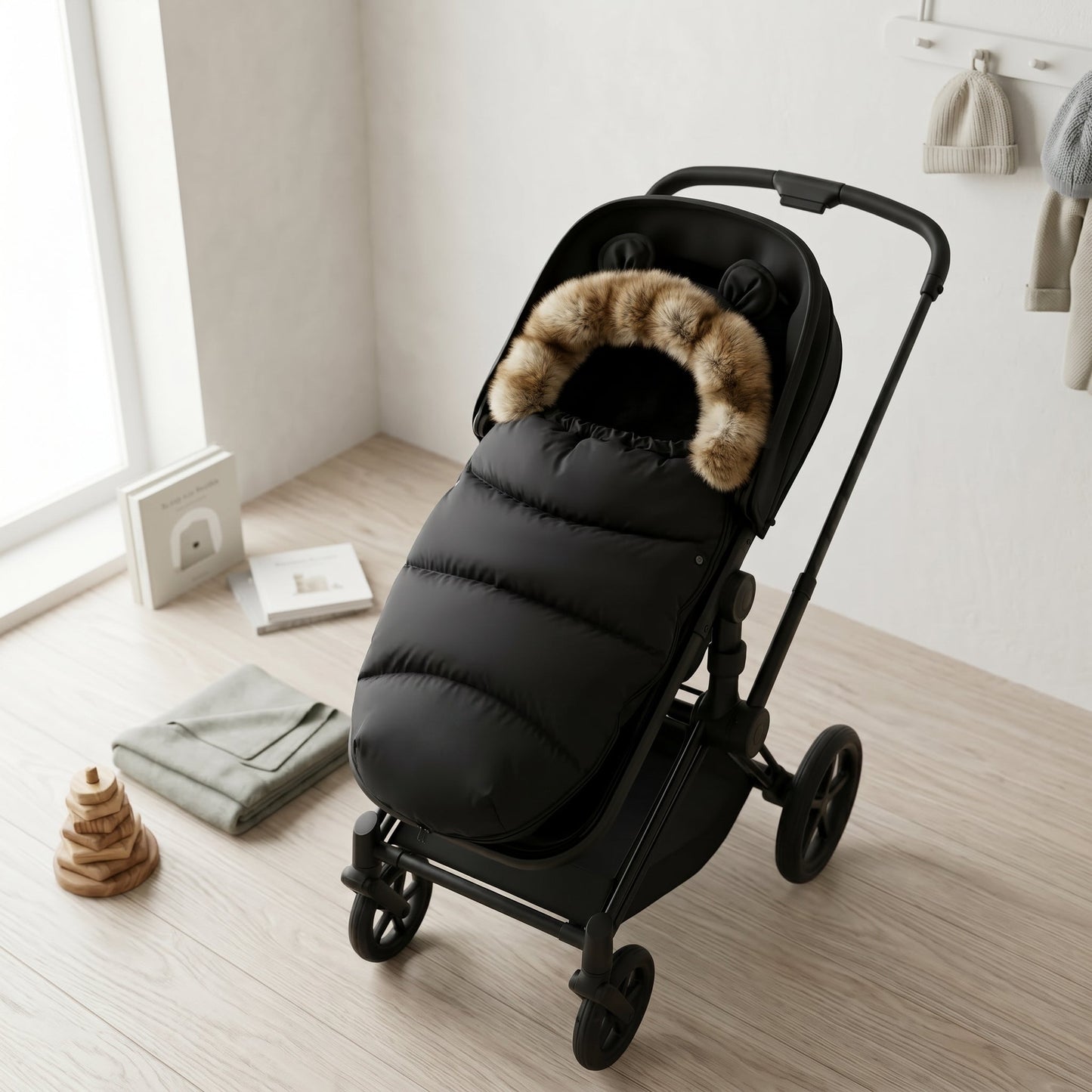 Windproof Footmuff for Strollers