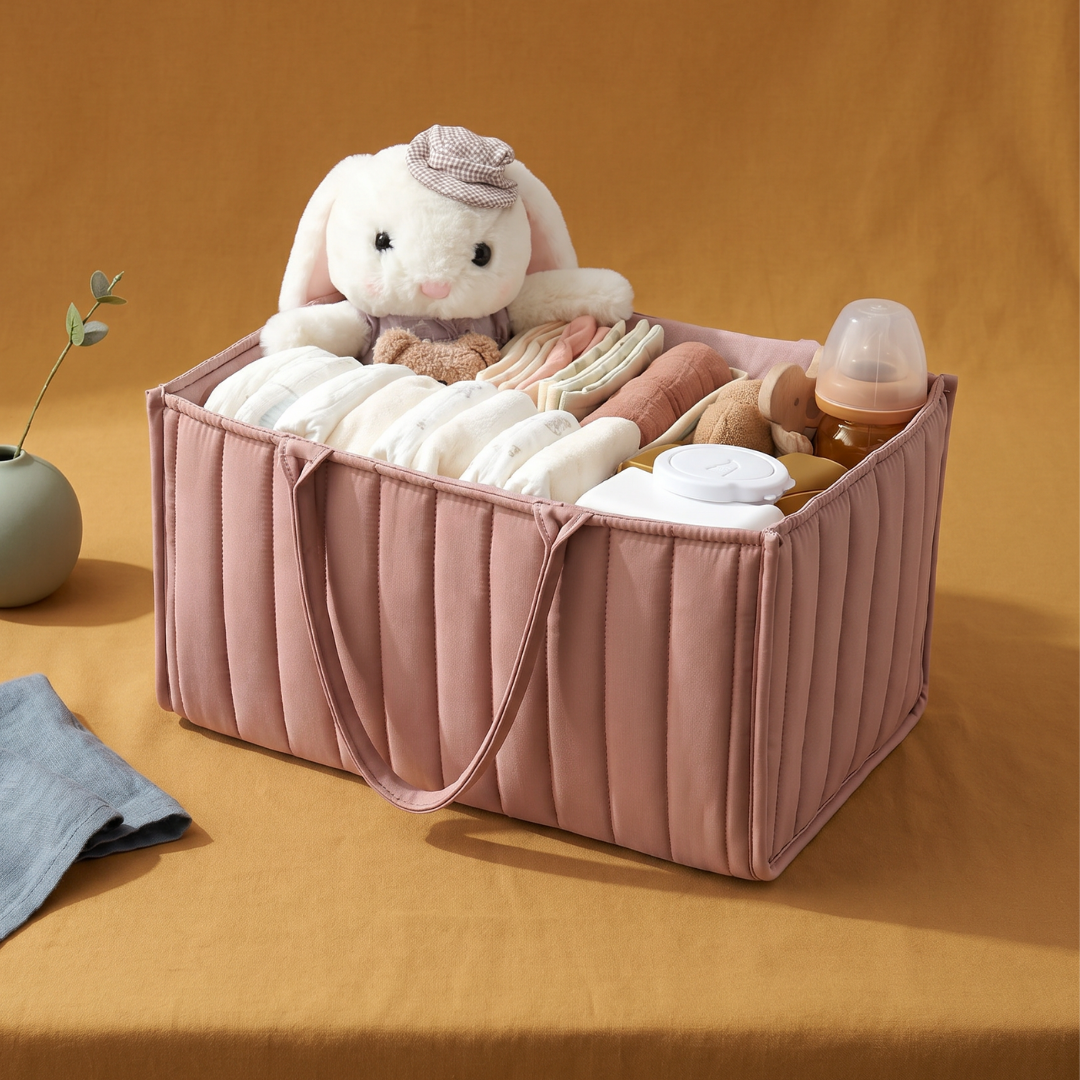 Nursing Essentials Organizer for Baby Nursery