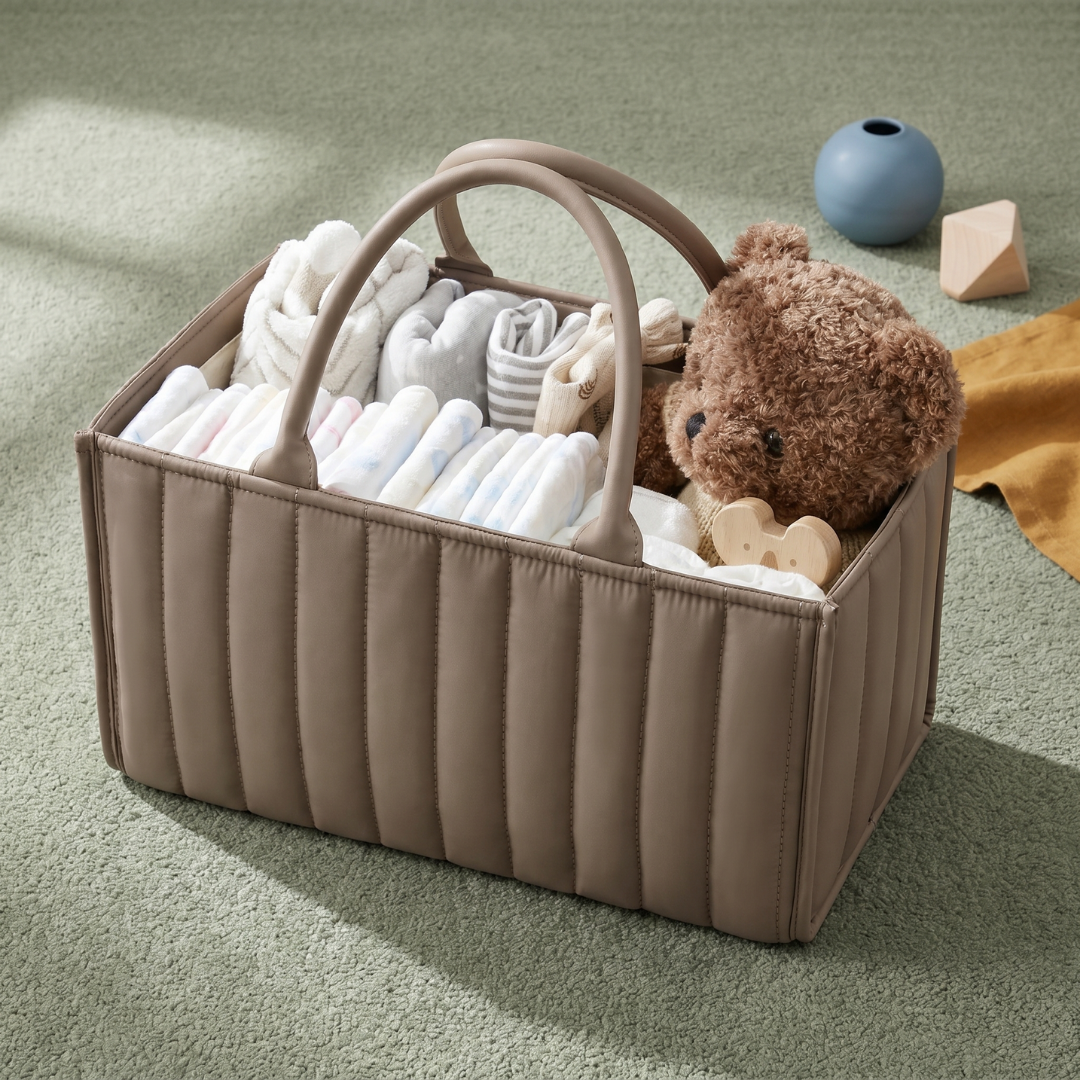 Nursing Essentials Organizer for Baby Nursery
