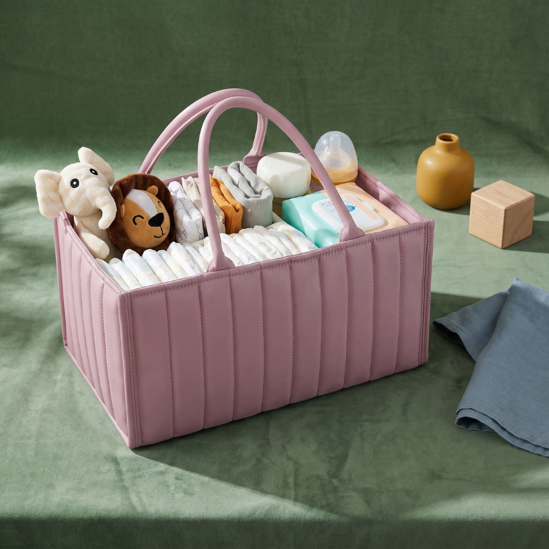 Nursing Essentials Organizer for Baby Nursery