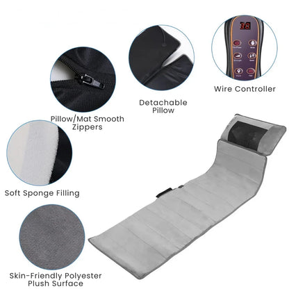Full Body Massage Mat with Heating Feature
