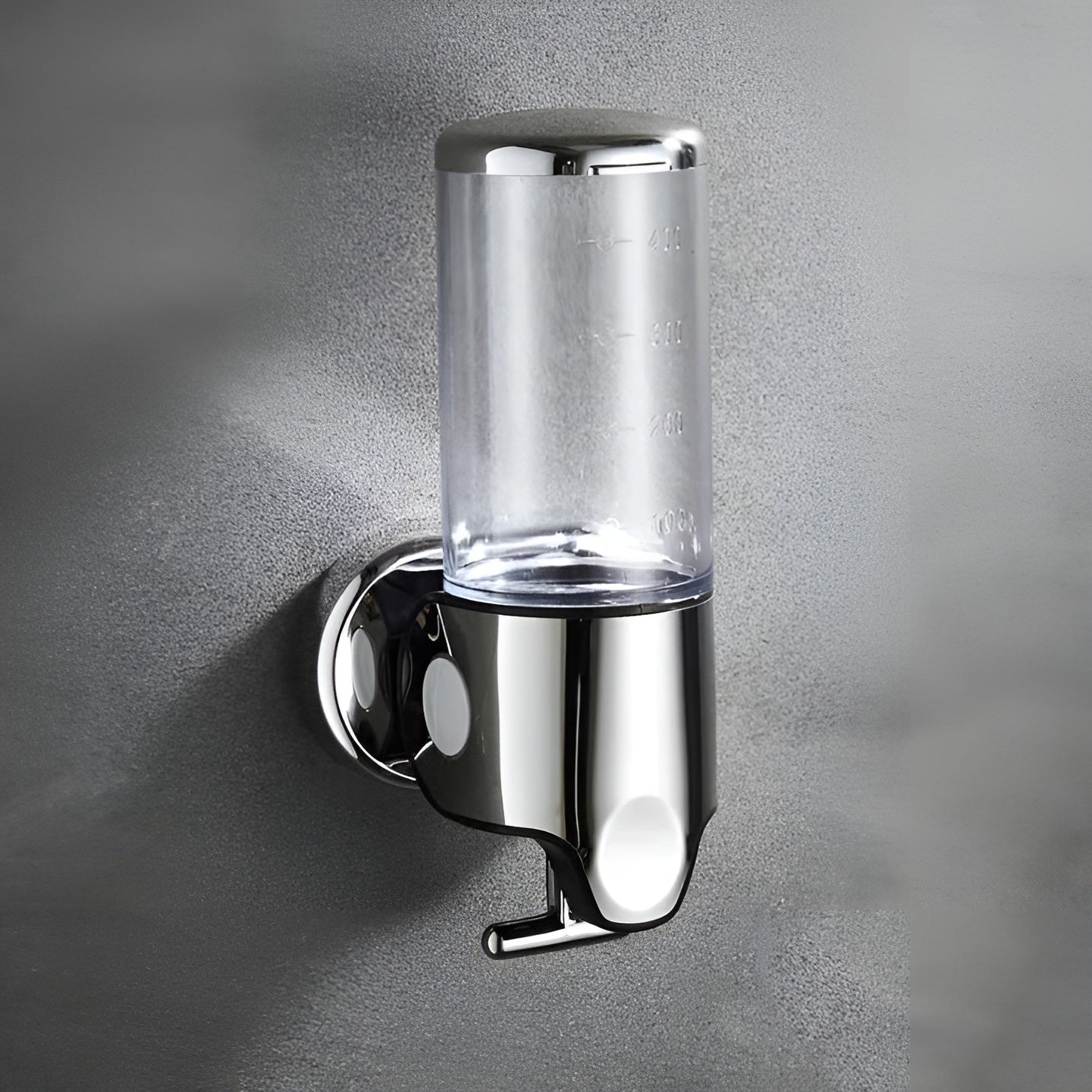 Sleek Marble-Style Wall Soap Dispenser for Effortless Use