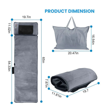 Full Body Massage Mat with Heating Feature