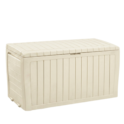 Lockable Latch Storage Box - 250L Capacity with Hinged Lid