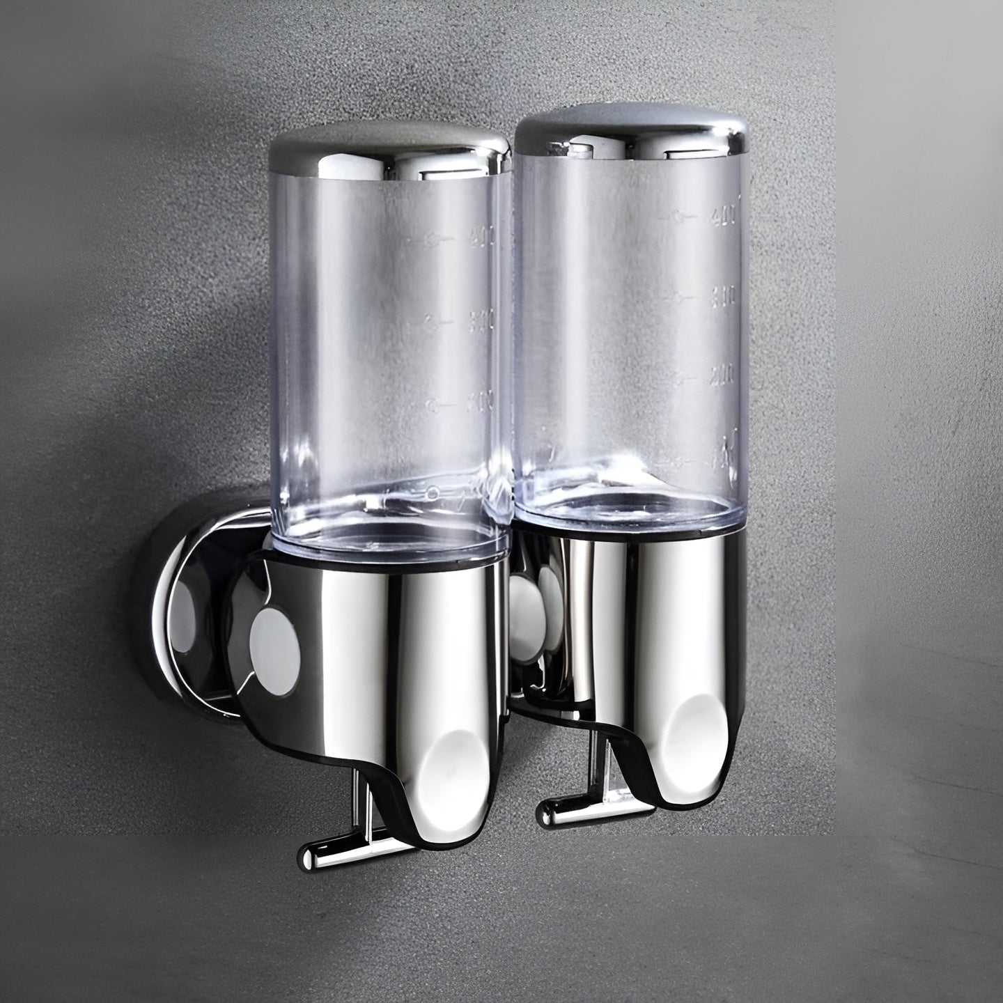 Sleek Marble-Style Wall Soap Dispenser for Effortless Use