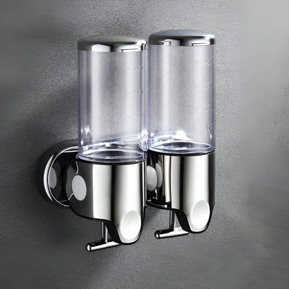Sleek Marble-Style Wall Soap Dispenser for Effortless Use