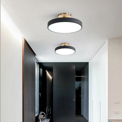 Chic Two-Color LED Ceiling Light with Convenient Remote Control