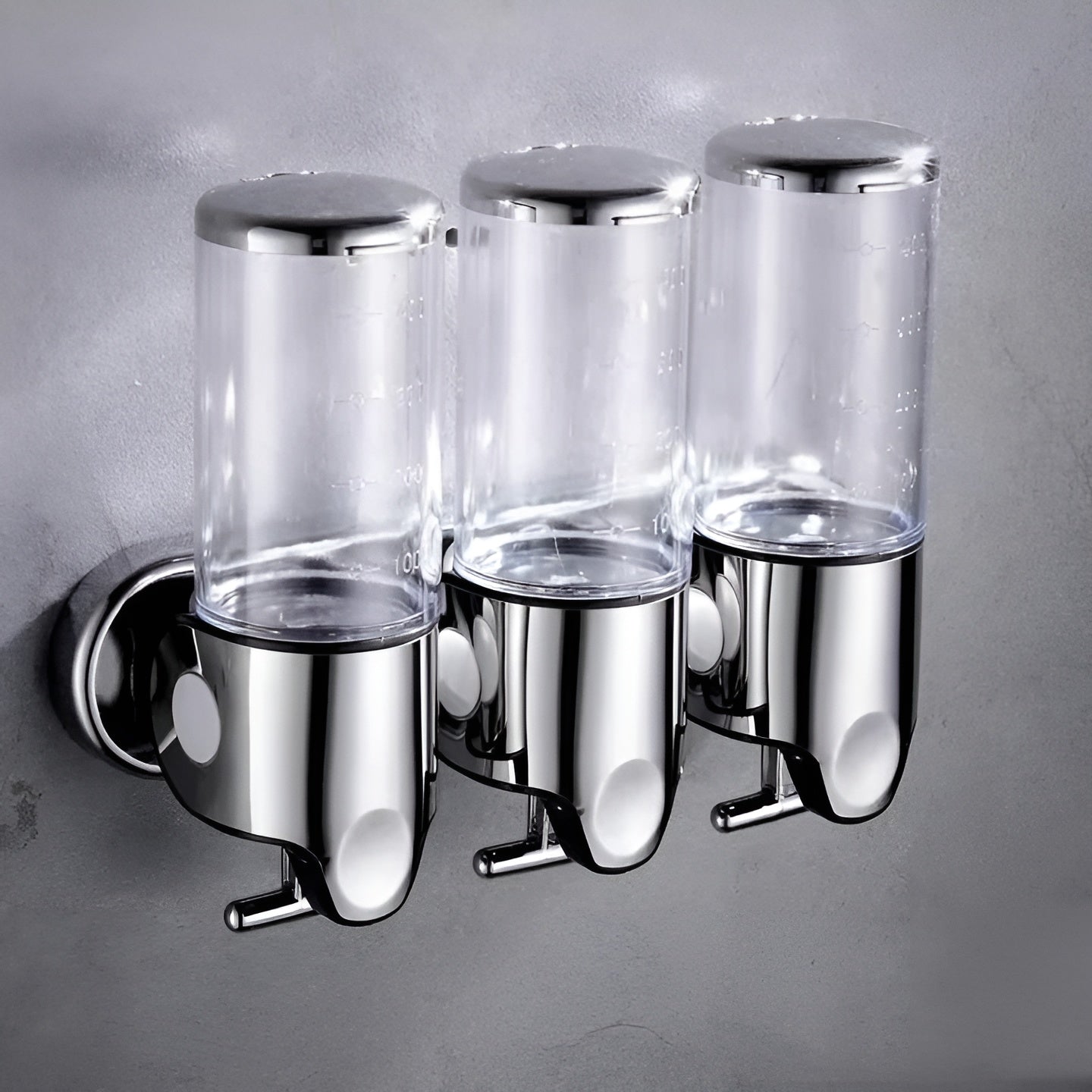Sleek Marble-Style Wall Soap Dispenser for Effortless Use