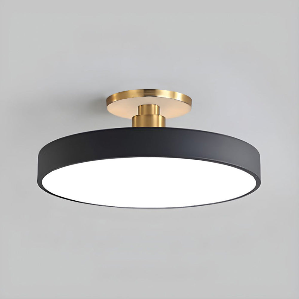 Chic Two-Color LED Ceiling Light with Convenient Remote Control