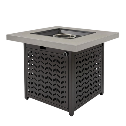 Gas Fire Pit Table 28 Inches – 50000 BTU Steel Propane Heater