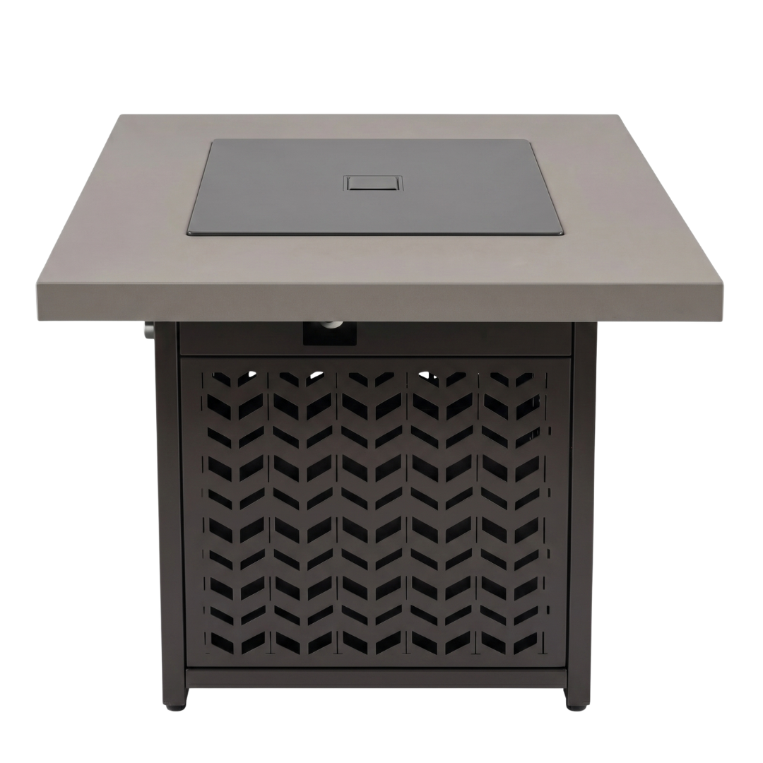 Gas Fire Pit Table 28 Inches – 50000 BTU Steel Propane Heater