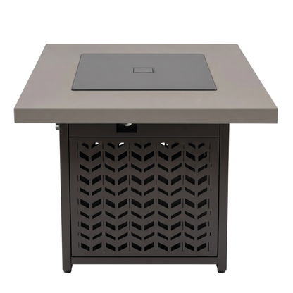 Gas Fire Pit Table 28 Inches – 50000 BTU Steel Propane Heater