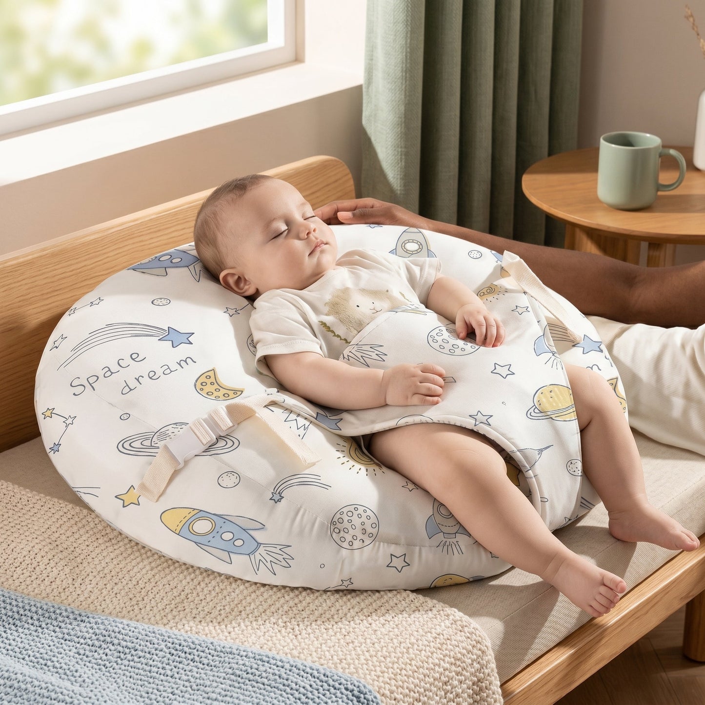 Supportive Cushion with Cloud Slope Design