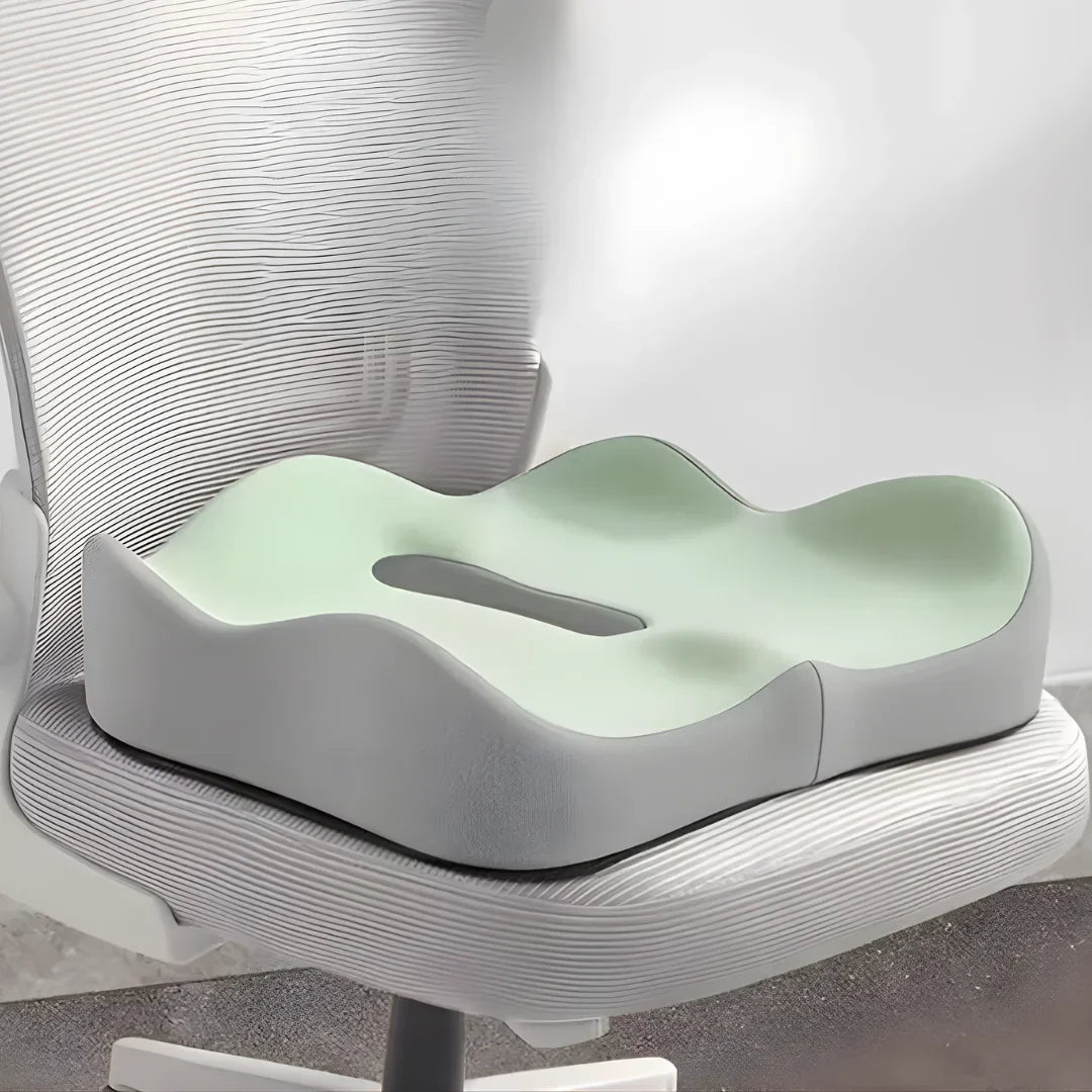 3-Zone Seat Cushion with Ergonomic Design