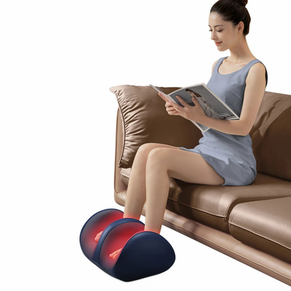 Heat-Enhanced Shiatsu Foot Massage Device
