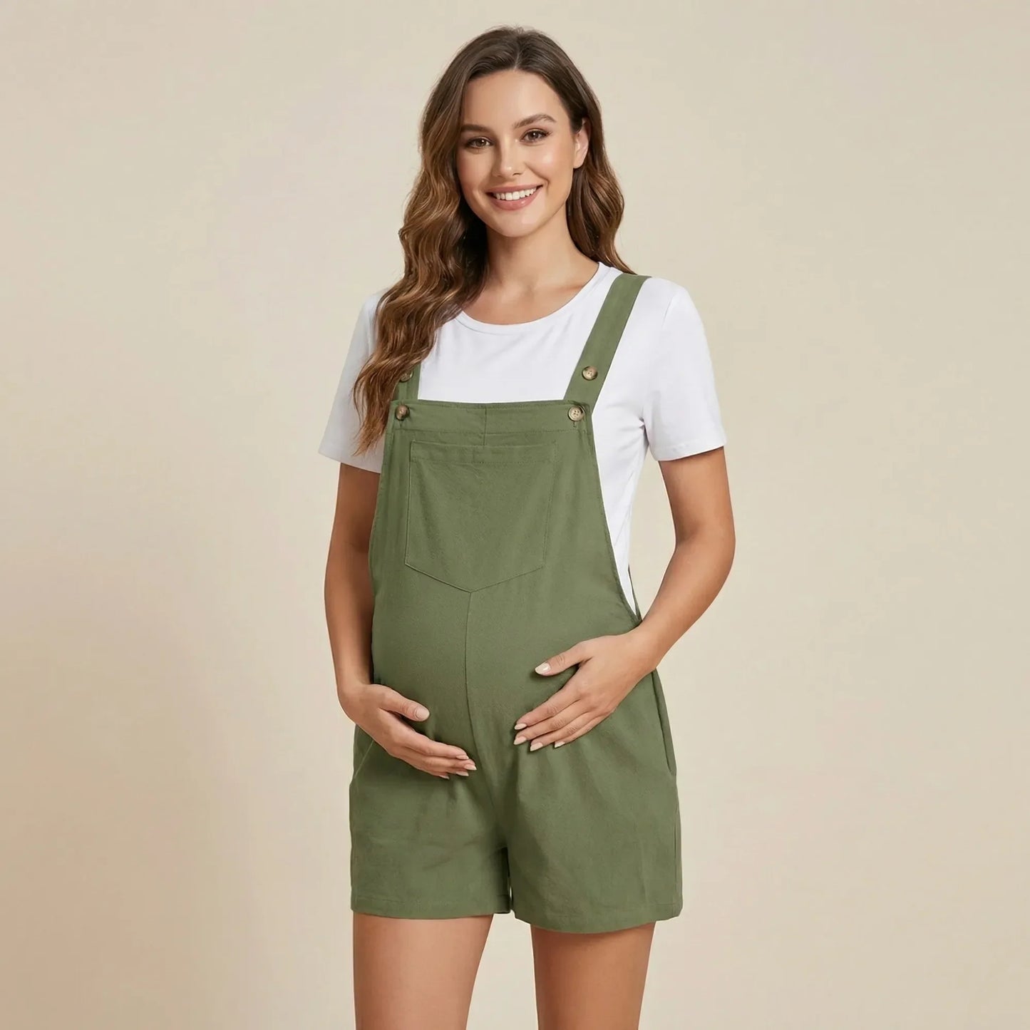 Romper Overall in Honey Color