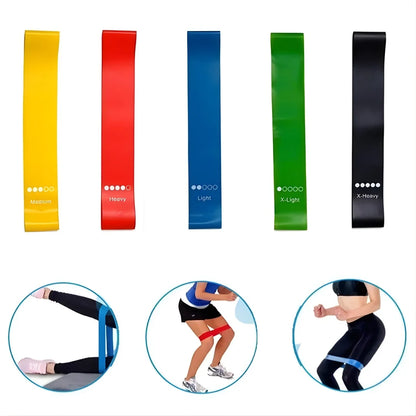 Set of Resistance Bands Made from TPE