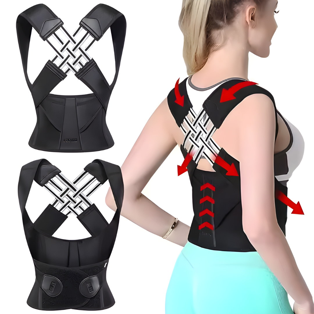 Back Support Brace for Improved Posture Correction