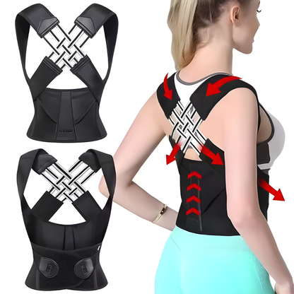 Back Support Brace for Improved Posture Correction