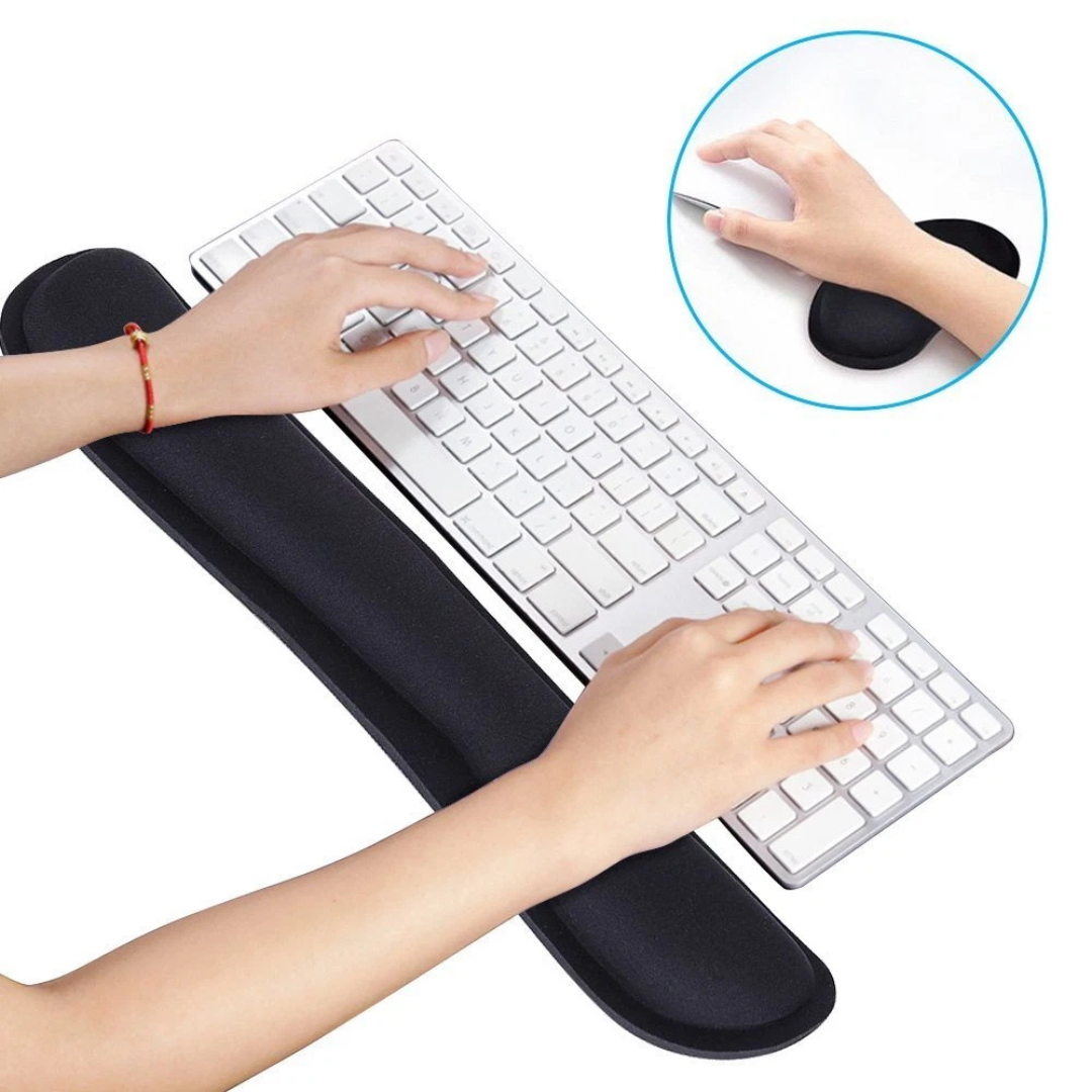 Wrist Support for Keyboard and Mouse - Rest Set