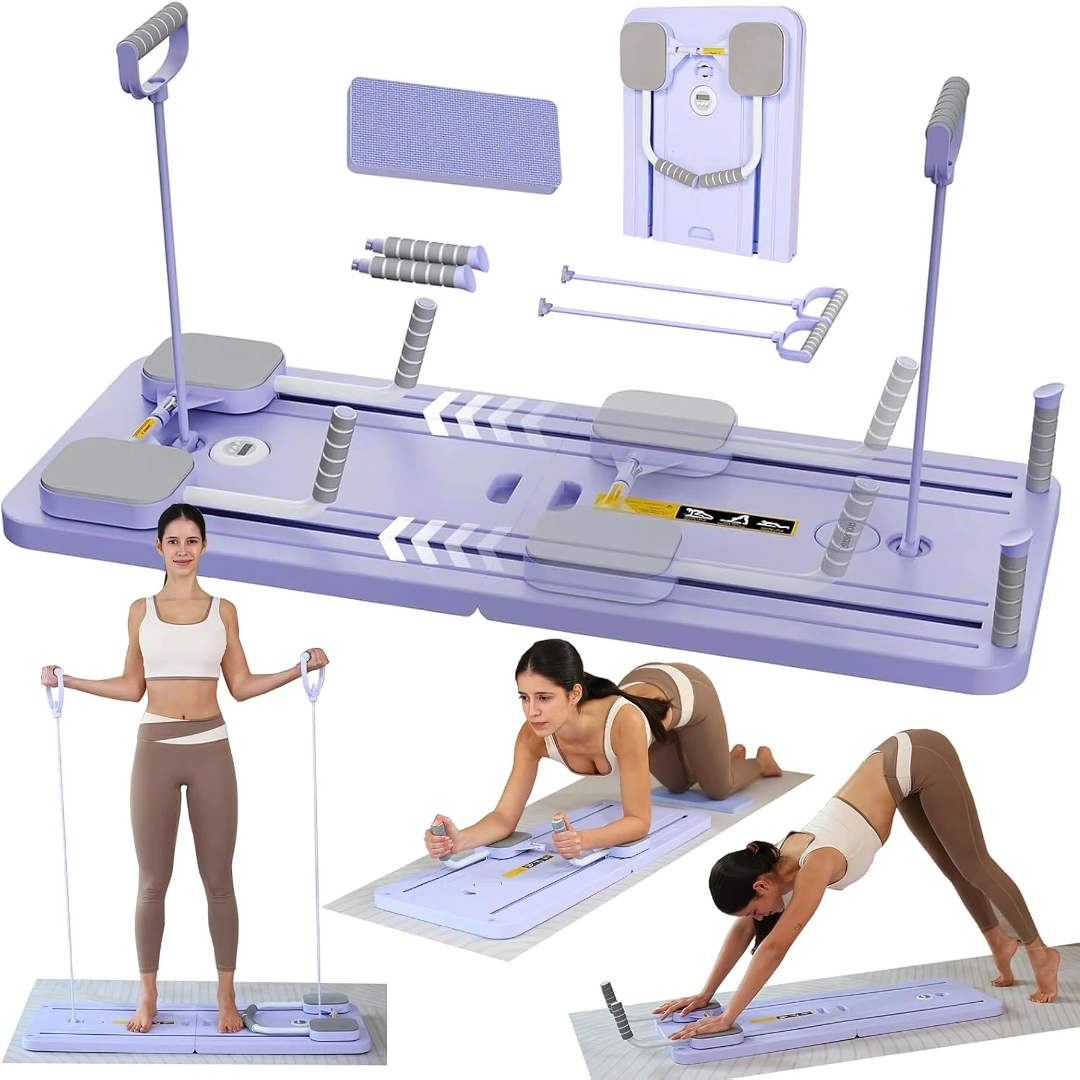 Compact Pilates Training Board for Home Fitness Sessions