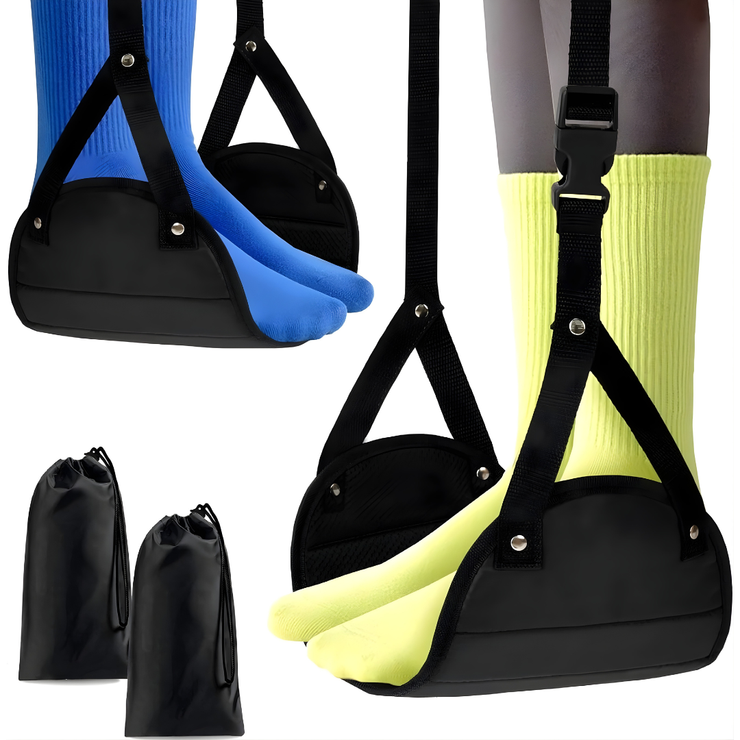 Travel Hammock for Feet – Set of 2 Resting Supports